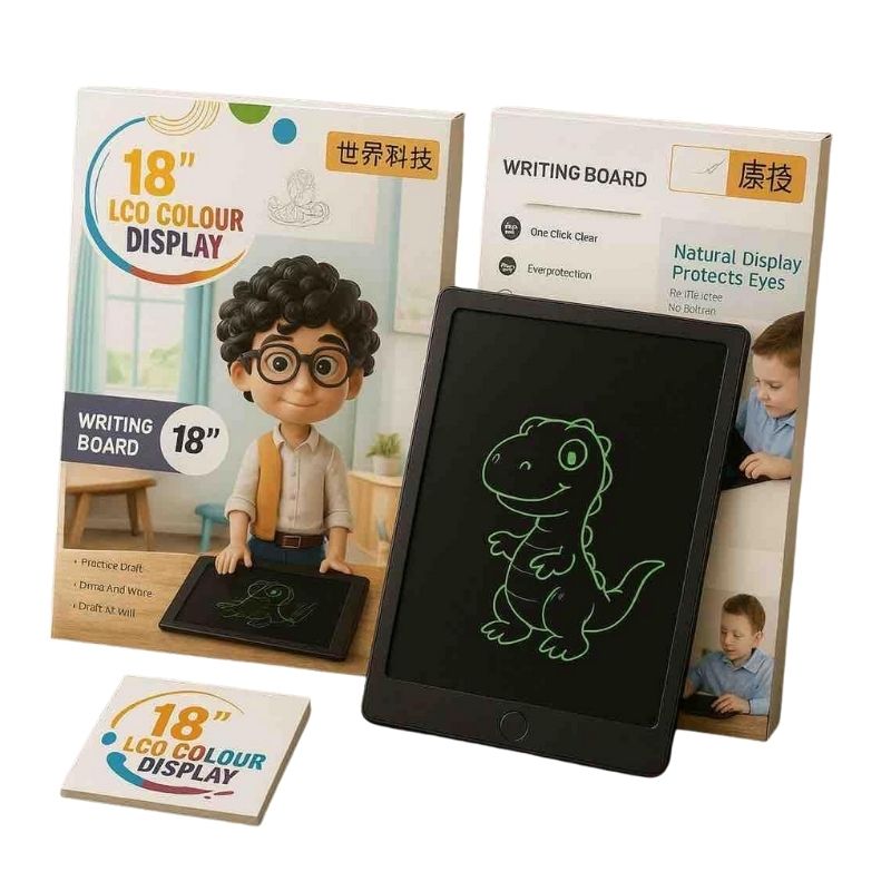 16-Inch Writing Tablet | (Battery Operated) Magic Doodle Board | Electronic Drawing Pad | Educational Toy & Gift