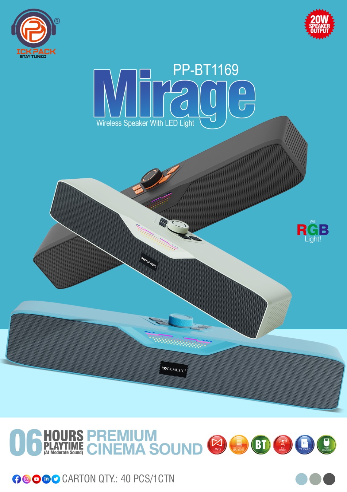 PICKPACK Mirage (PP-BT1169)